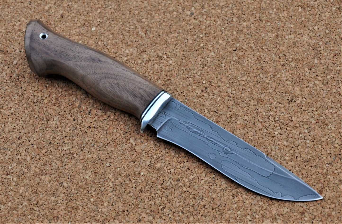 Damaszener Stahl Outdoor Jagd Damast Messer Nazarov Knives Handarbeit HRC62
