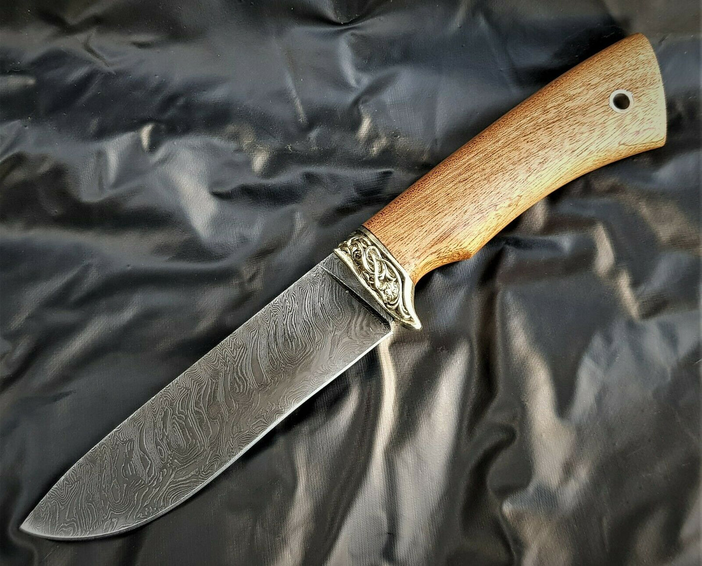 A.Marushin Outdoor Jagdmesser Damast Stahl Handarbeit