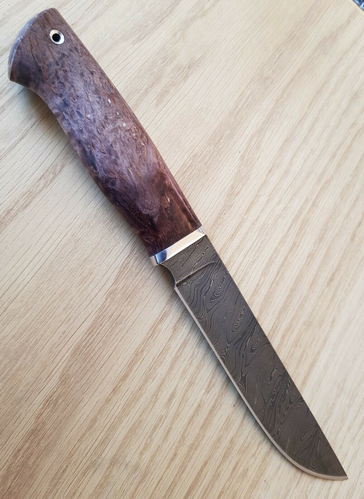 Nazarov Knives Damaszener Stahl Outdoor Jagdmesser
