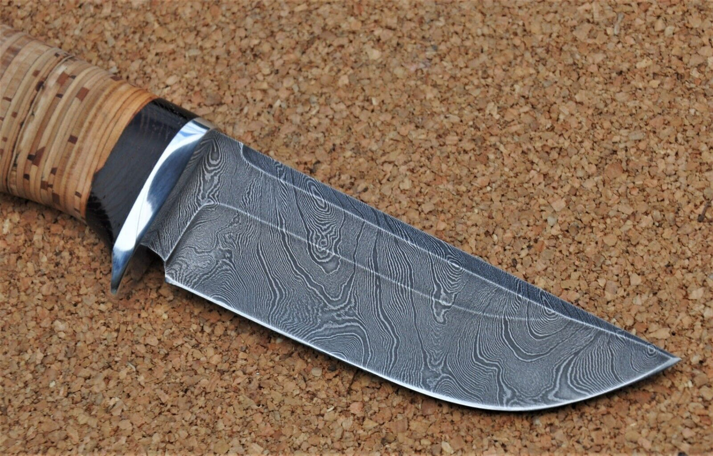 Damaszener Stahl Outdoor Jagdmesser Nazarov Knives Handarbeit
