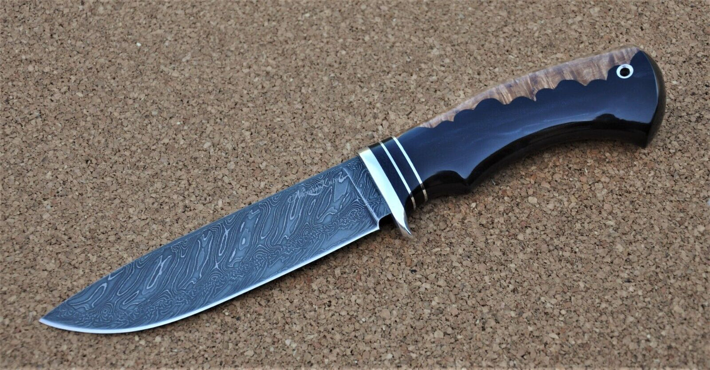 Mosaik Damast Stahl Outdoor Jagd Messer Nazarov Knives Handarbeit HRC62 Нептун