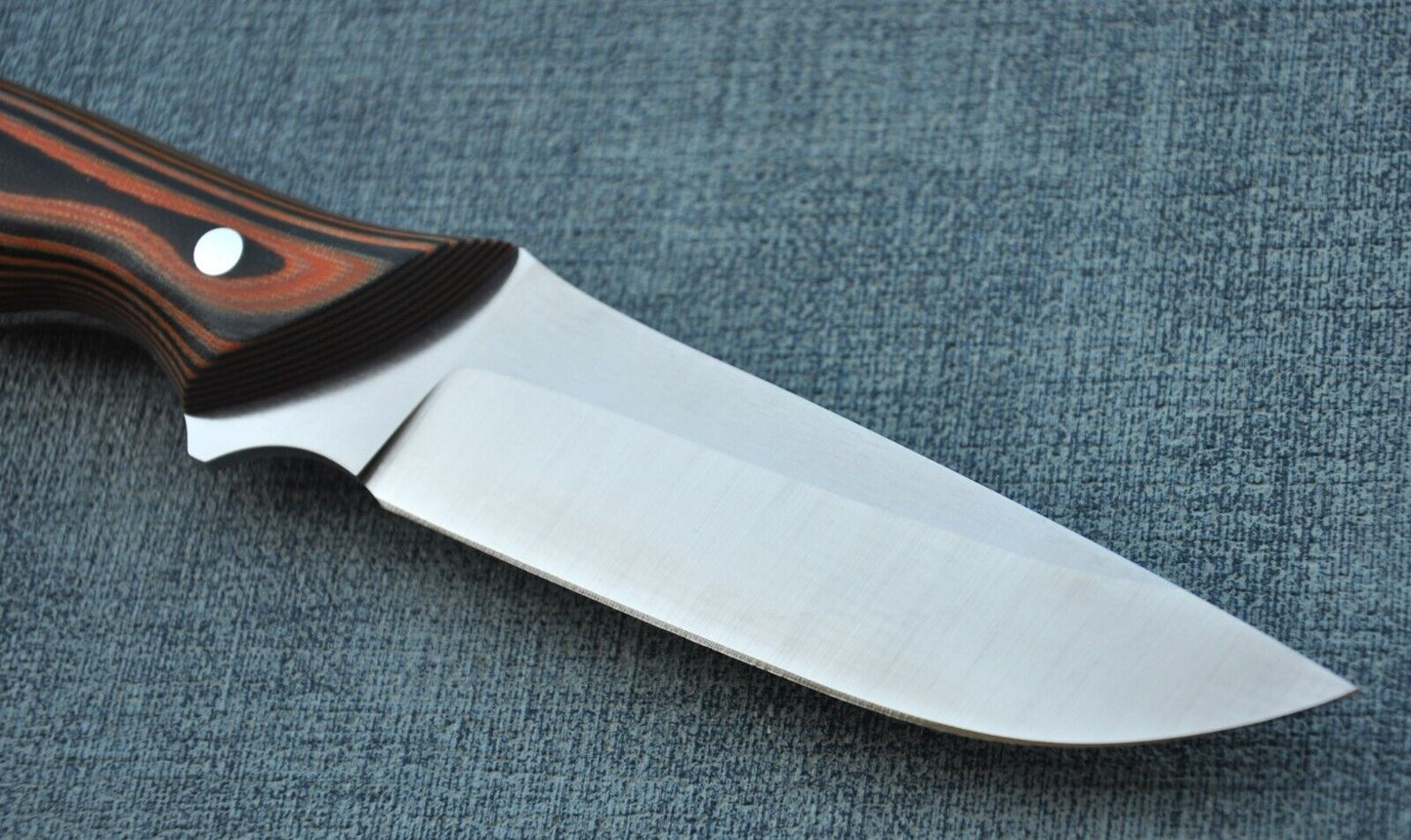 H12MF FullTang Outdoor Jagdmesser Yasniy Sokol Handarbeit