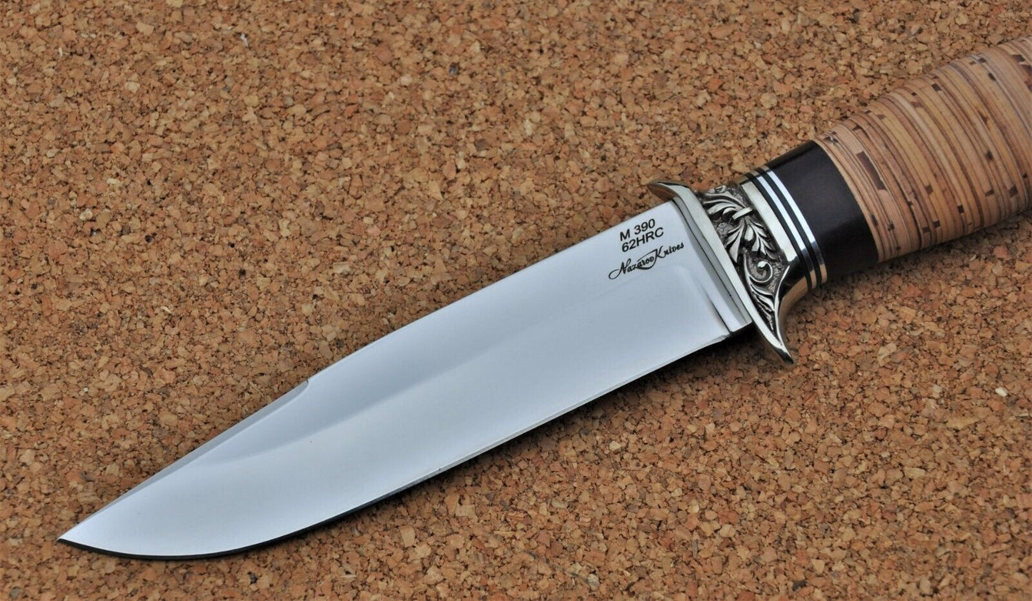M390 Stahl ROSTFREI Outdoor Jagd Messer Nazarov Knives Handarbeit HRC62 Лидер