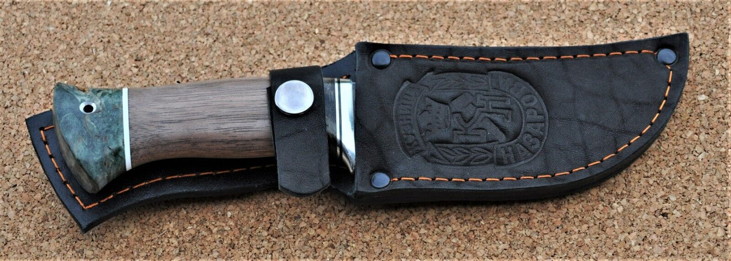 Damaszener Stahl Outdoor Jagd Damast Messer Nazarov Knives Handarbeit HRC62