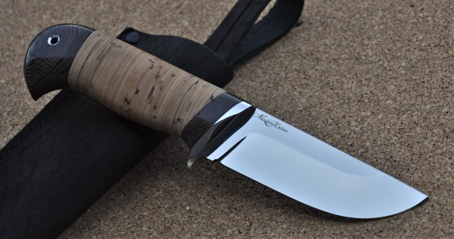 95H18 Stahl Rostfrei Outdoor Jagd Messer Handarbeit Nazarov Knives