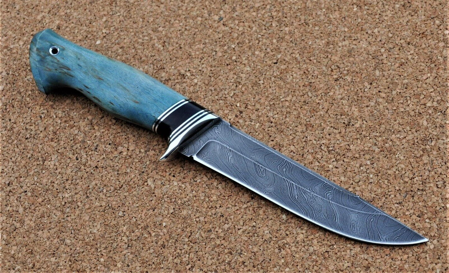 Damaszener Stahl Outdoor Jagd Damast Messer Nazarov Knives Handarbeit HRC62