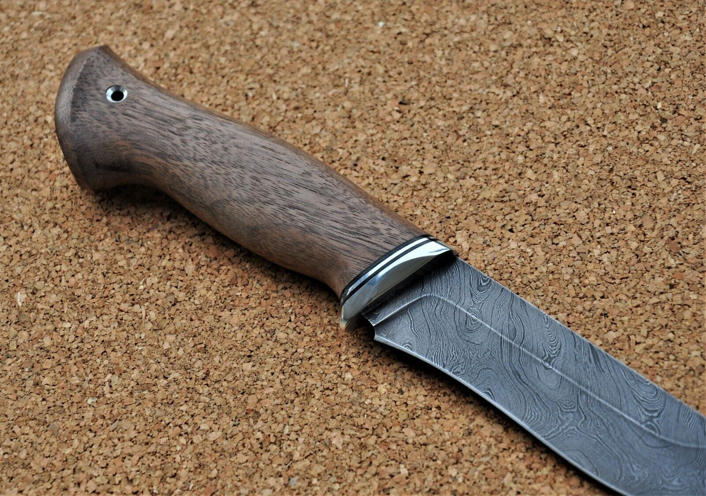 Damaszener Stahl Outdoor Jagd Damast Messer Nazarov Knives Handarbeit HRC62