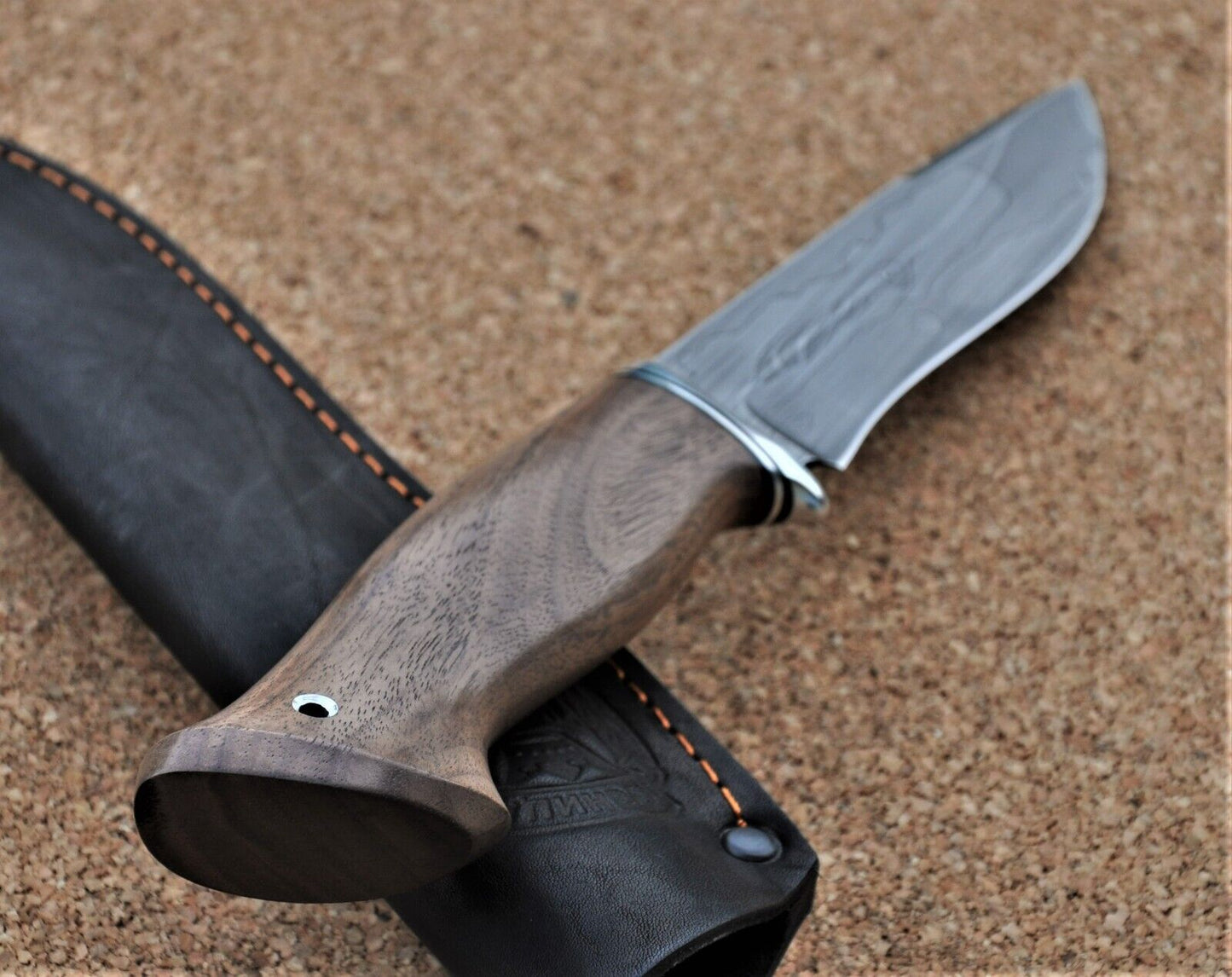 Damaszener Stahl Outdoor Jagd Damast Messer Nazarov Knives Handarbeit HRC62