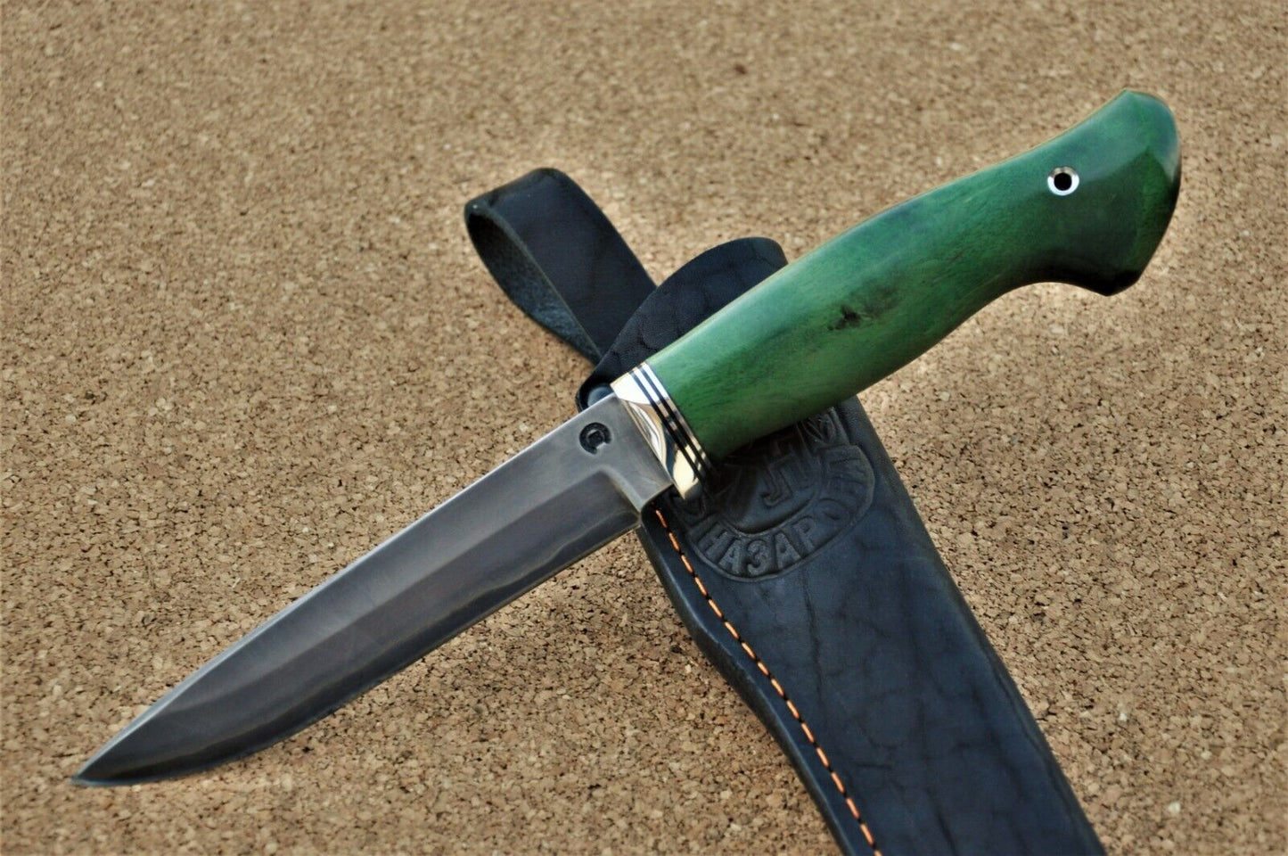Nazarov Knives Russland San Mai Technik Outdoor JagdMesser Handarbeit HRC62
