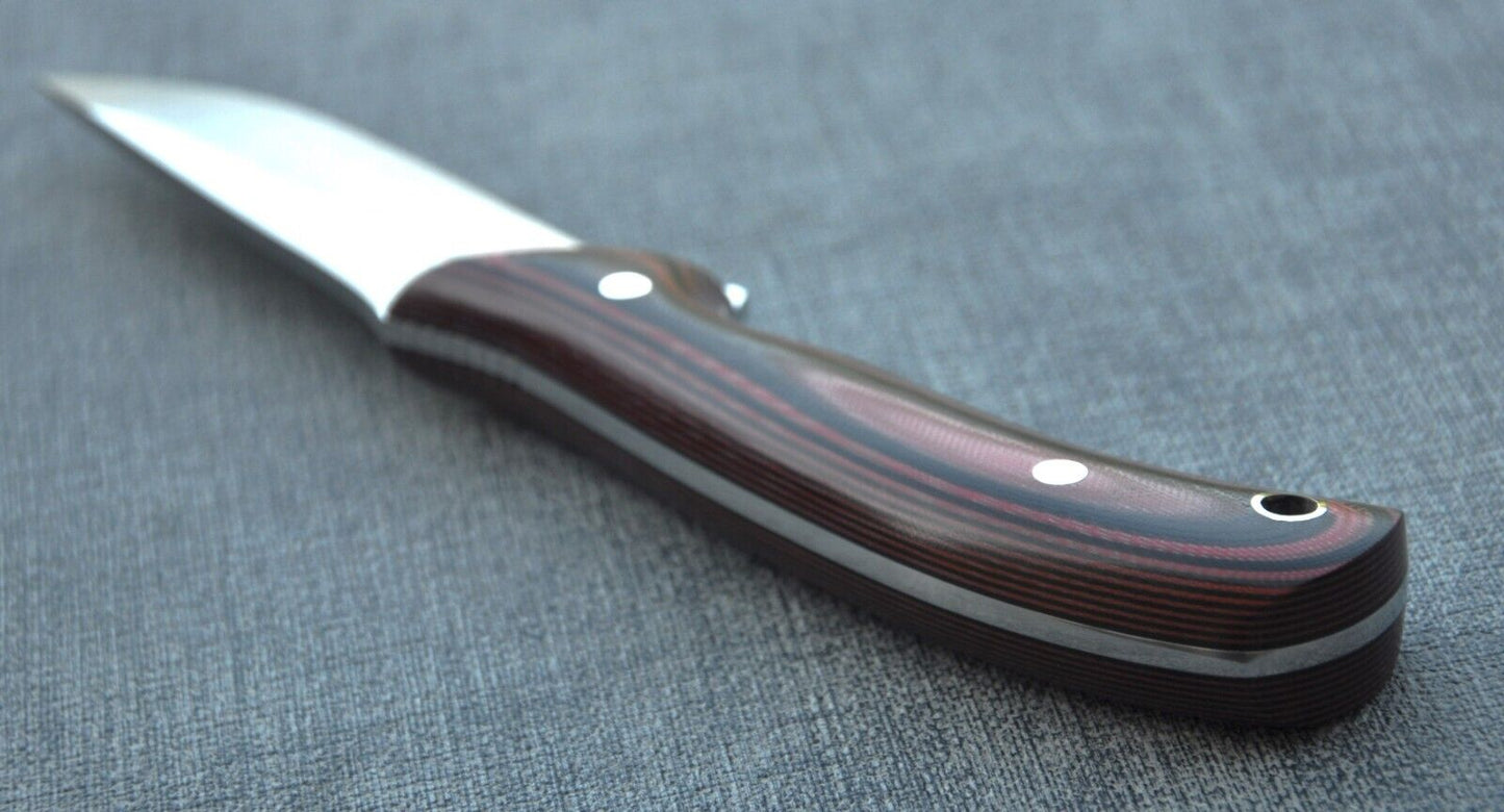 H12MF Full Tang Outdoor Jagdmesser Yasniy Sokol Handarbeit