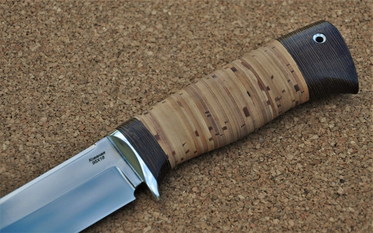 95H18 Stahl Rostfrei Outdoor Jagdmesser Handarbeit Nazarov Knives