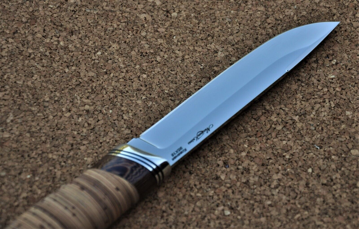 95H18 Stahl Rostfrei Outdoor Jagdmesser Handarbeit Nazarov Knives