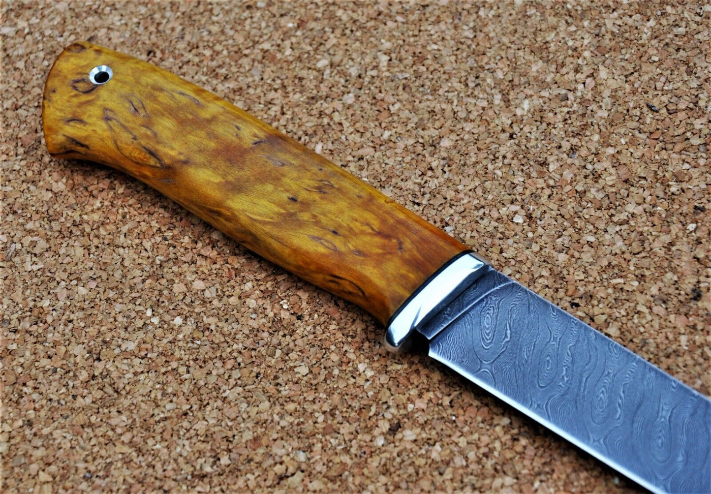 Damaszener Stahl Outdoor Damast Messer Nazarov Knives Handarbeit HRC62 Пантера