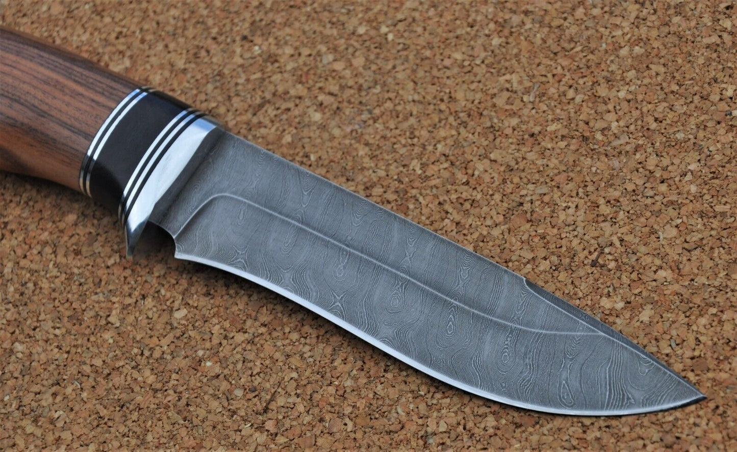 Damaszener Stahl Outdoor Jagdmesser Nazarov Knives Handarbeit