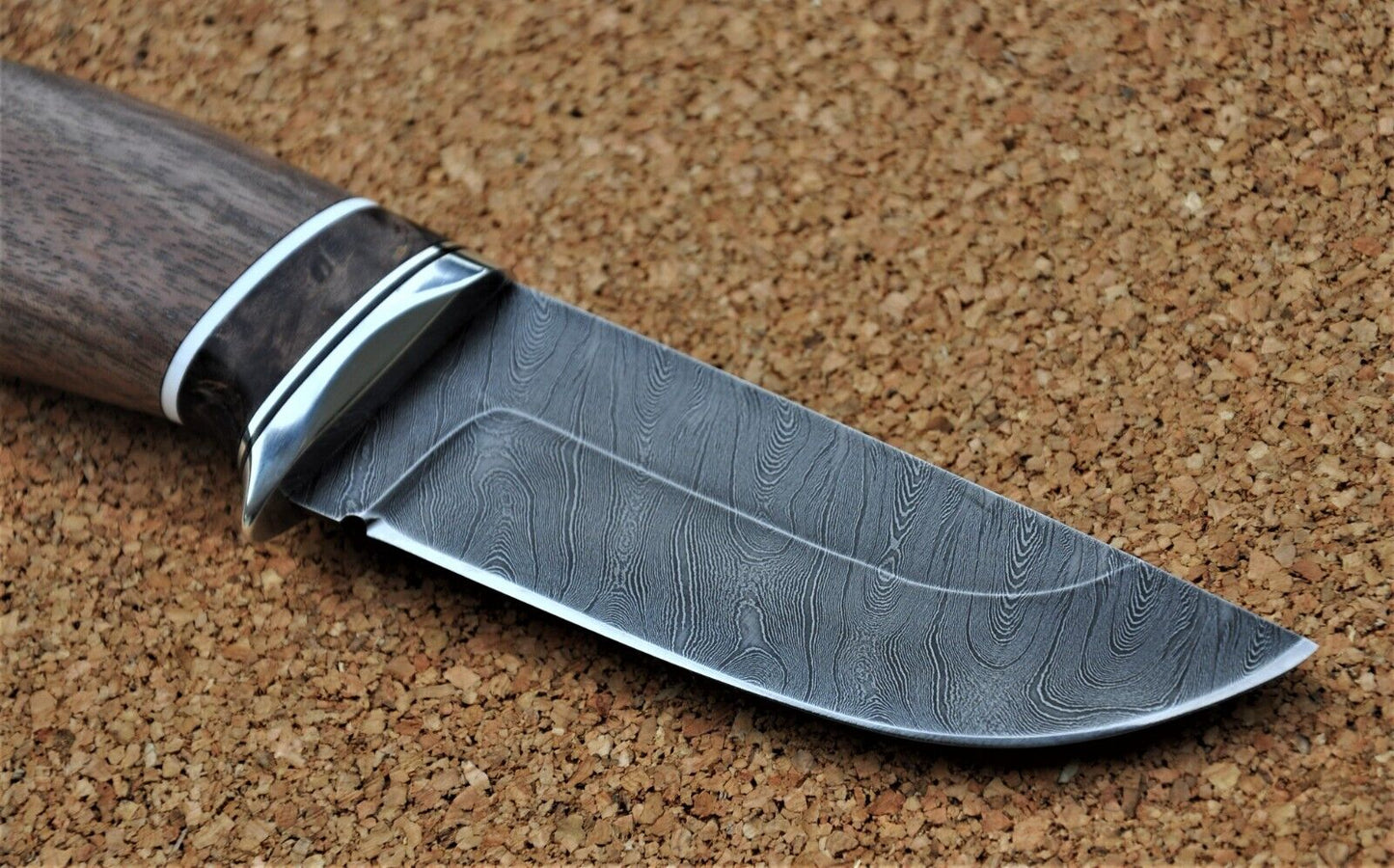 Damaszener Stahl Outdoor Jagd Damast Messer Nazarov Knives Handarbeit HRC62