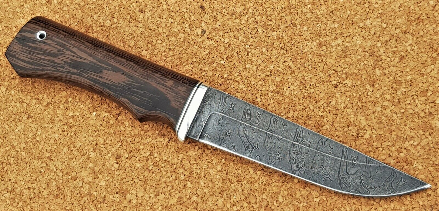 Damast Outdoor Jagd Messer Nazarov Knives Russland Handarbeit HRC 62 Бизон