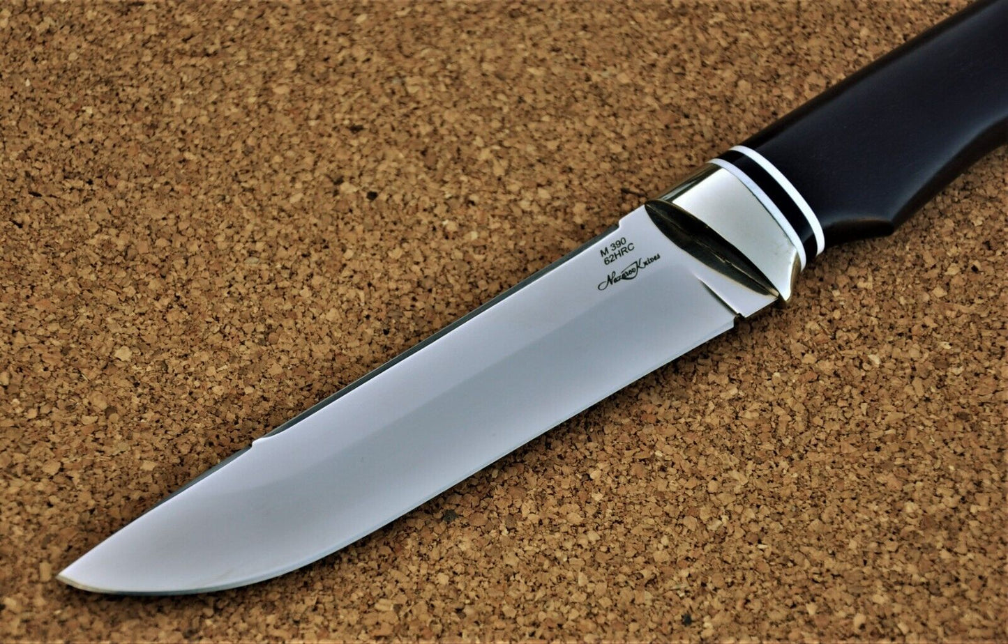 M390 Stahl ROSTFREI Outdoor Jagd Messer Nazarov Knives Handarbeit HRC62 Вепрь