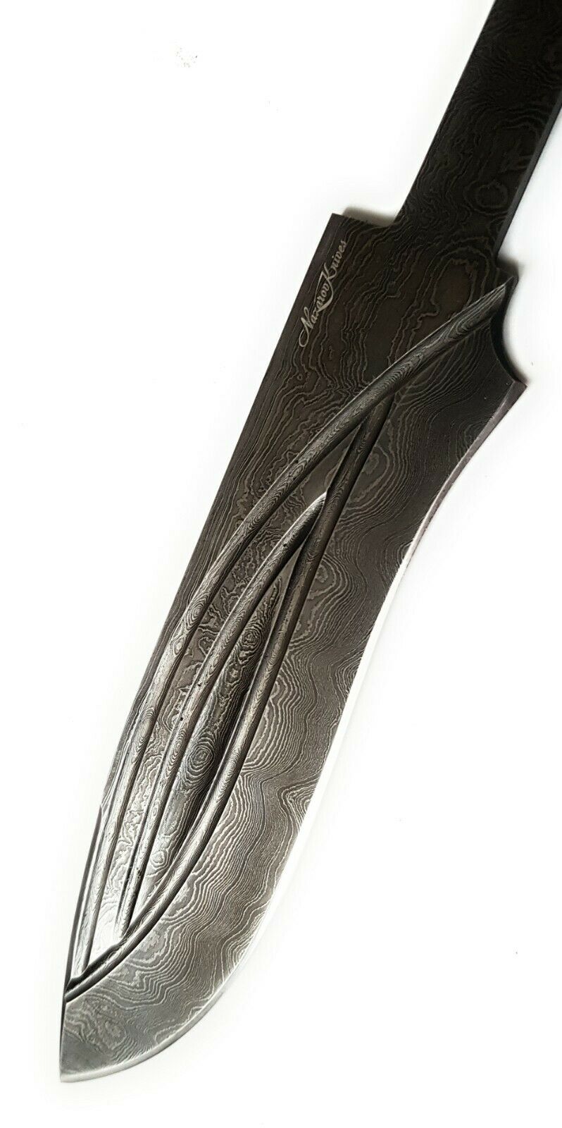 Nazarov Knives Exklusive Damast Klinge Handarbeit