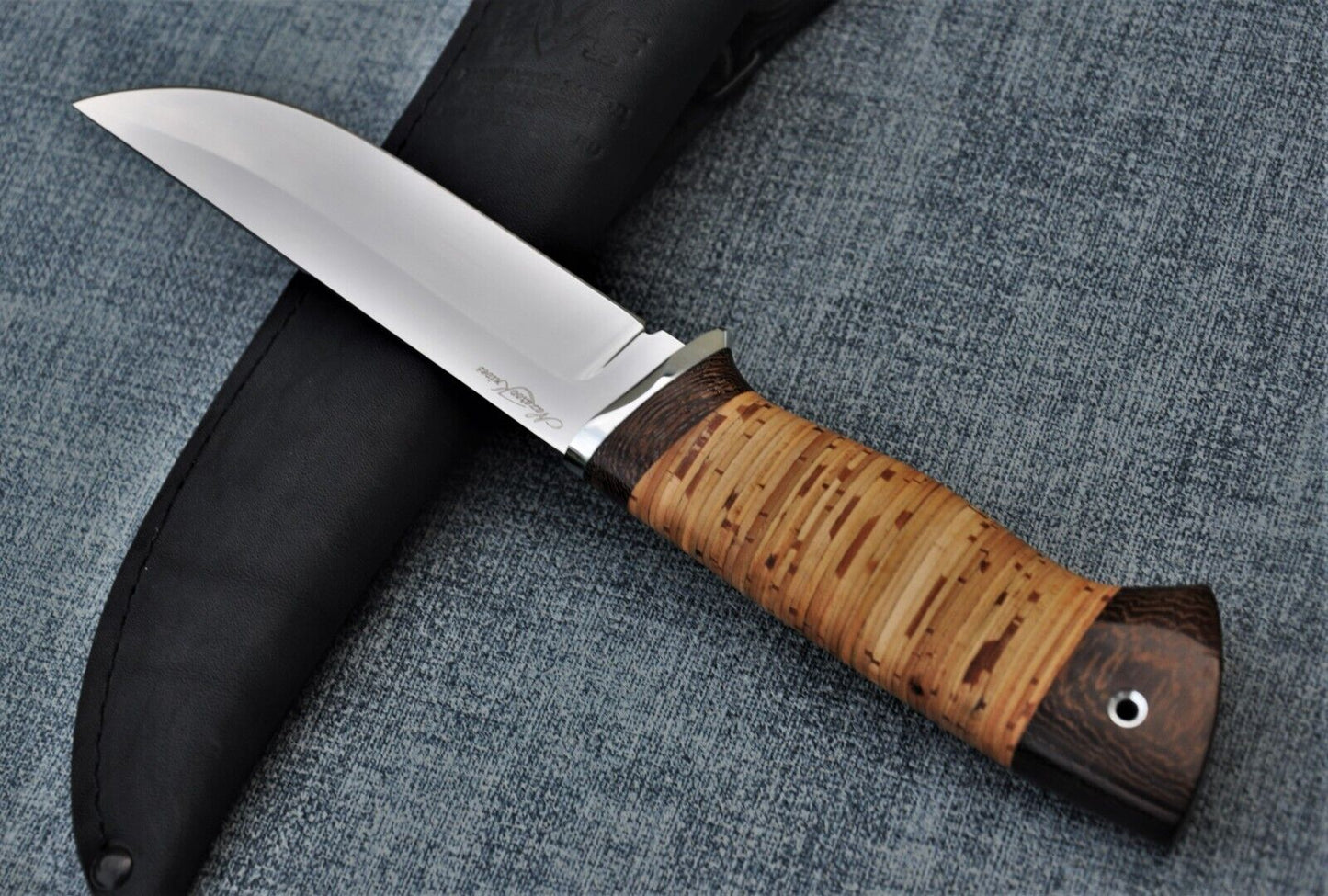 95H18 Stahl Rostfrei Outdoor Jagdmesser Handarbeit Nazarov Knives