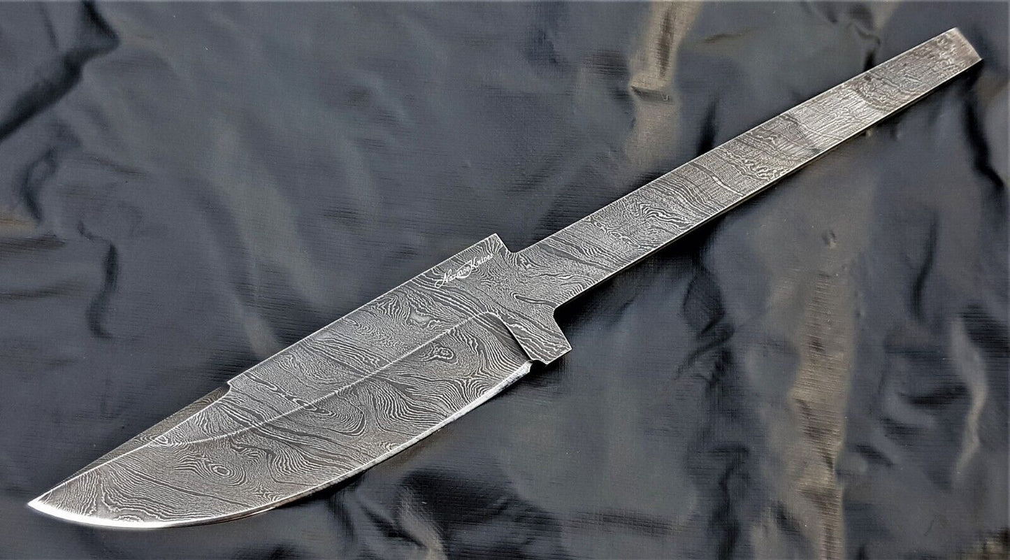 Exklusive Damaszener Stahl Klinge Nazarov Knives Handarbeit