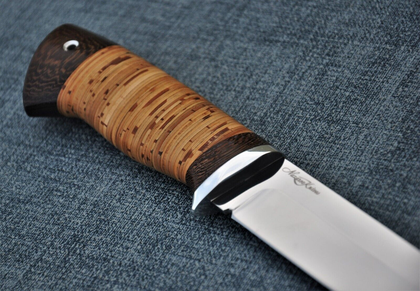 95H18 Stahl Rostfrei Outdoor Jagdmesser Handarbeit Nazarov Knives