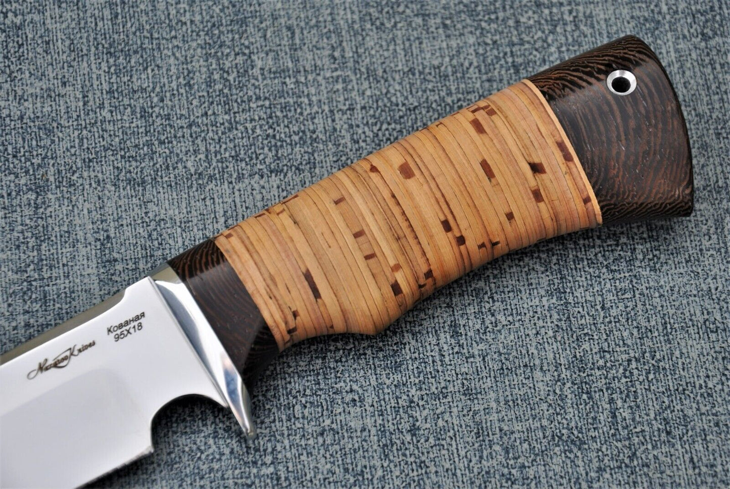 95H18 Stahl Rostfrei Outdoor Jagdmesser Handarbeit Nazarov Knives