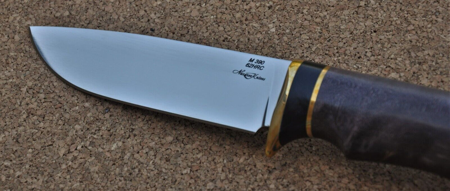 M390 Stahl ROSTFREI Outdoor Messer Nazarov Knives Handarbeit HRC62 Нептун