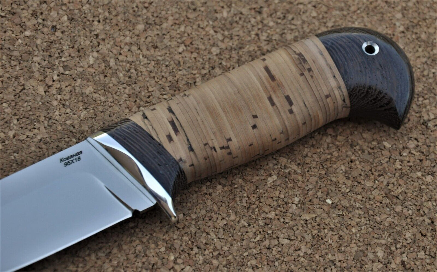 95H18 Stahl Rostfrei Outdoor Jagd Messer Handarbeit Nazarov Knives