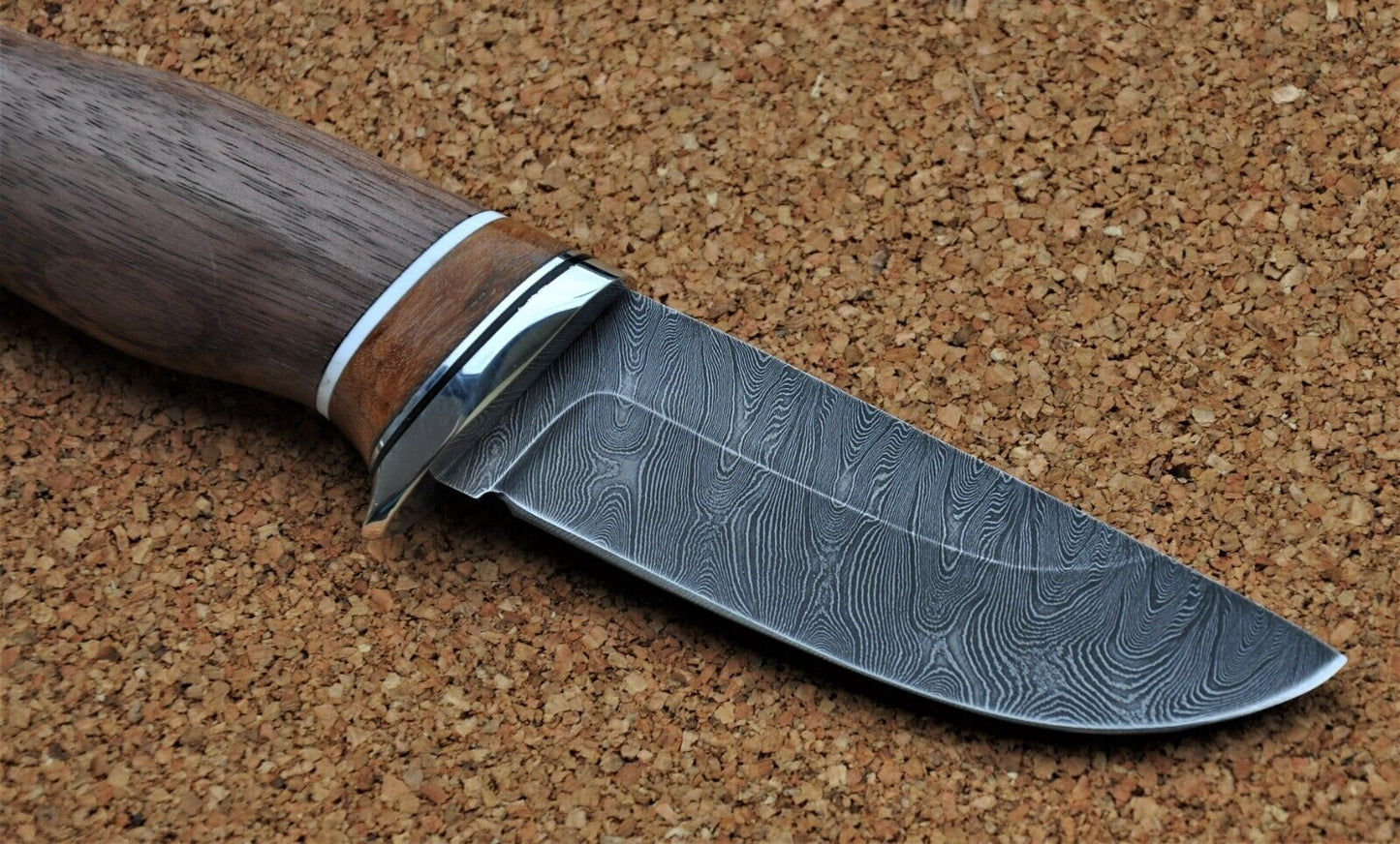 Damaszener Stahl Outdoor Jagd Damast Messer Nazarov Knives Handarbeit HRC62