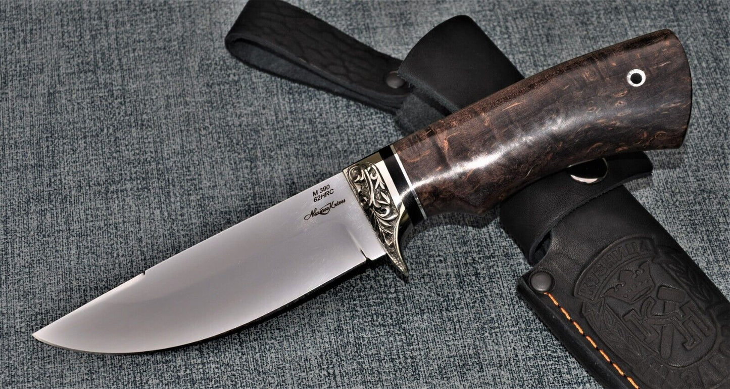 M390 Stahl ROSTFREI Outdoor Jagdmesser Nazarov Knives Гепард