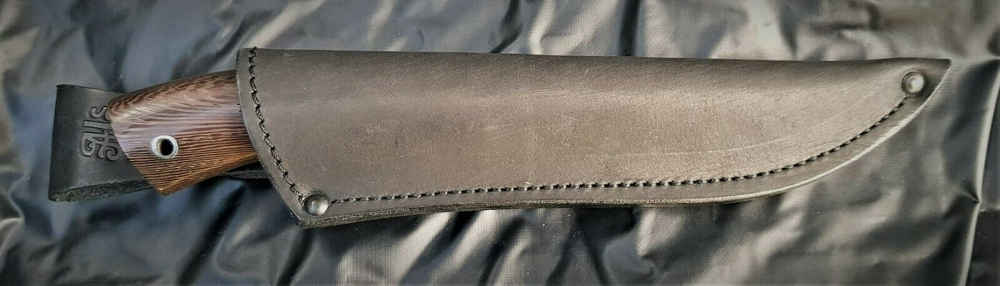A.Marushin Outdoor Jagdmesser Damaszener Stahl Handarbeit