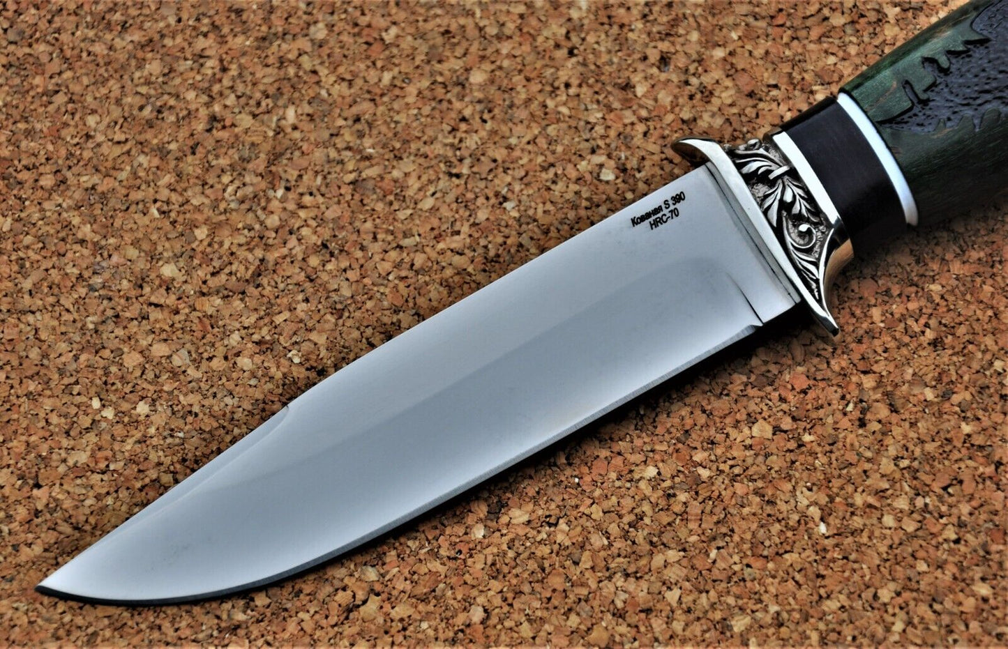 S390 Stahl ROSTFREI Outdoor Messer Nazarov Knives Handarbeit HRC70 Лидер