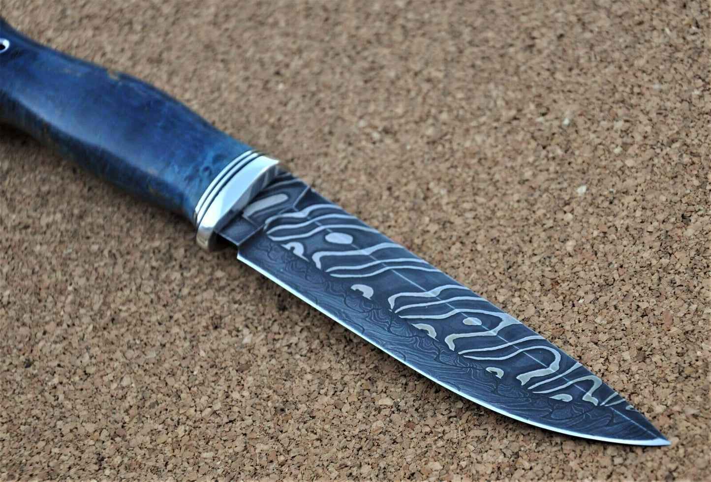 Nazarov Knives Russland Mosaik Damast Stahl Outdoor JagdMesser Handarbeit HRC62