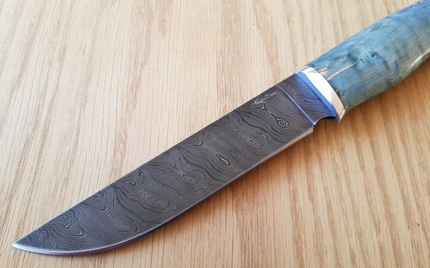 Nazarov Knives Damaszener Stahl Outdoor Jagdmesser