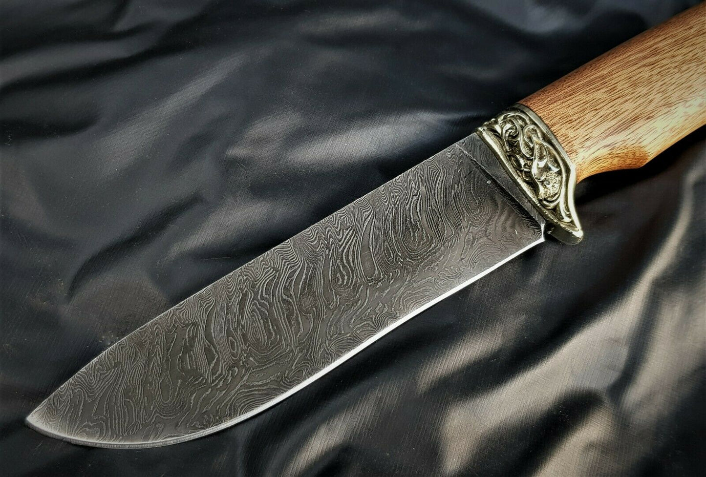 A.Marushin Outdoor Jagdmesser Damast Stahl Handarbeit