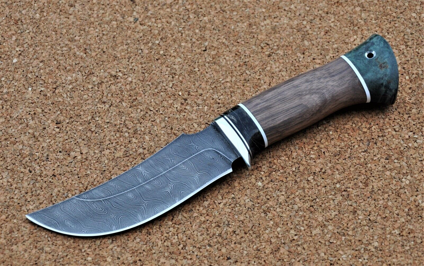 Damaszener Stahl Outdoor Jagd Damast Messer Nazarov Knives Handarbeit HRC62