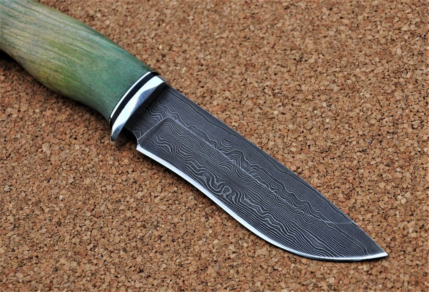 Damaszener Stahl Outdoor Jagd Damast Messer Nazarov Knives Handarbeit HRC62