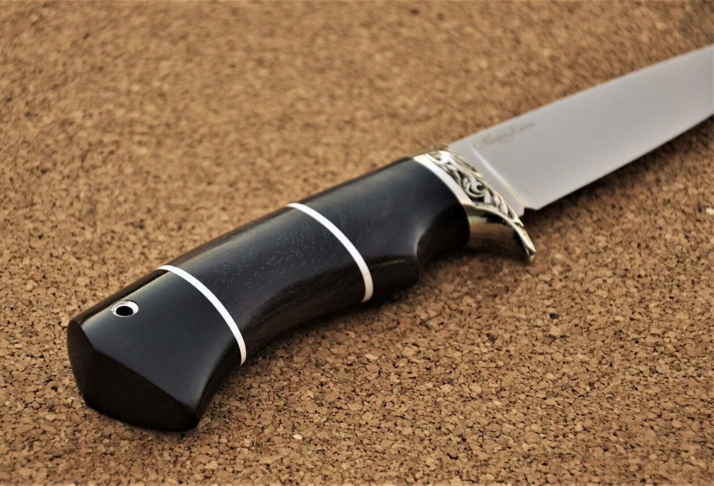 S390 Stahl ROSTFREI Outdoor Messer Nazarov Knives Handarbeit HRC70 Жерех