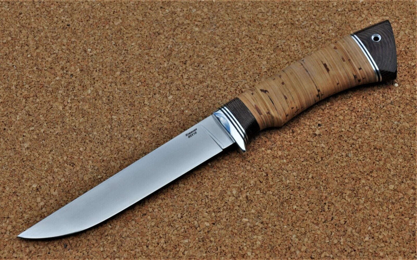95H18 Stahl Rostfrei Outdoor Jagdmesser Handarbeit Nazarov Knives