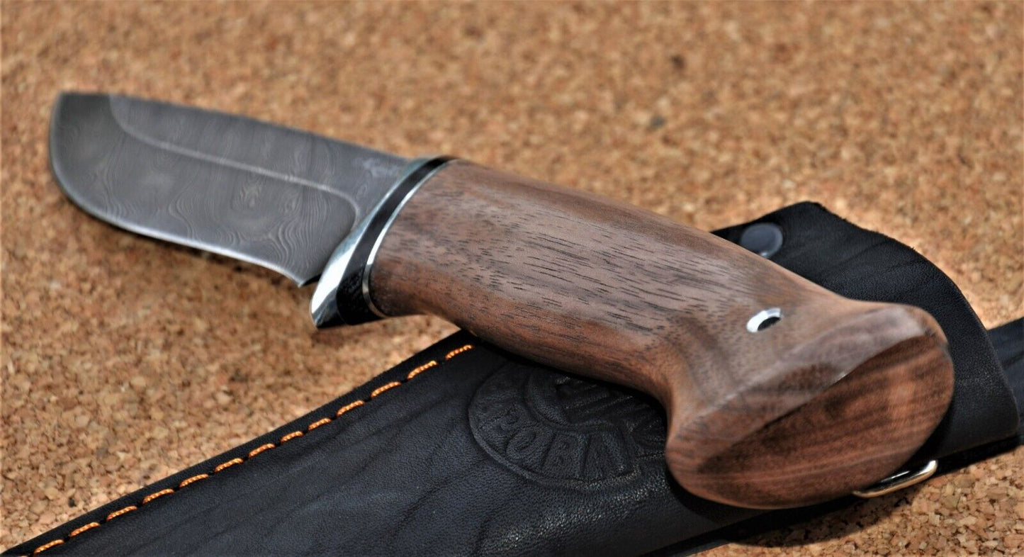 Damaszener Stahl Outdoor Jagd Damast Messer Nazarov Knives Handarbeit HRC62