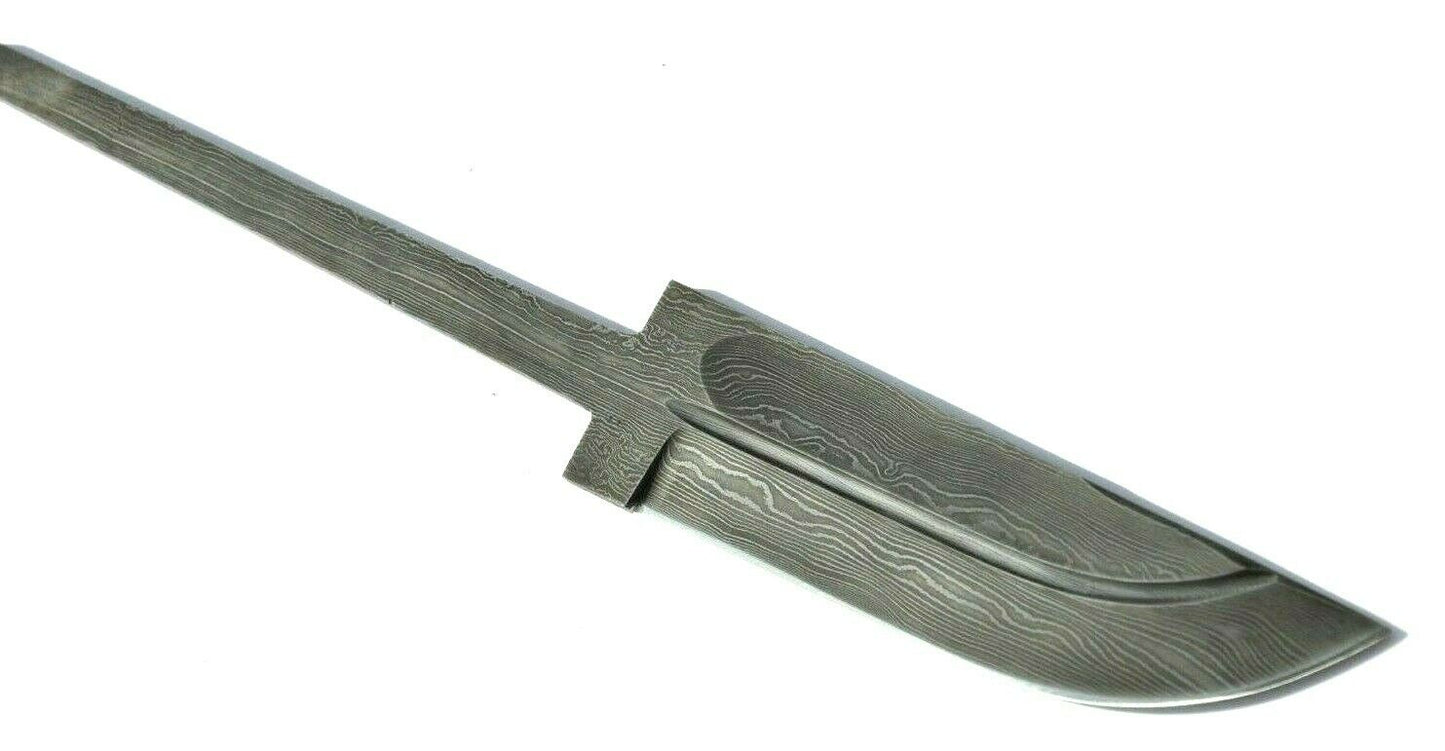 Nazarov Knives Exklusive Damast Klinge Rohling Беркут Messer HRC 62 Handarbeit