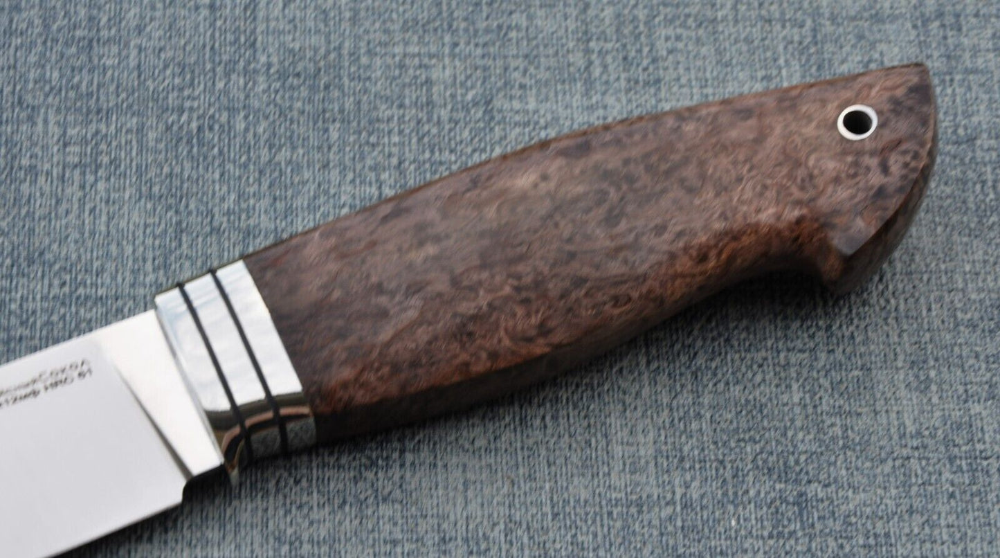 H12MF Stahl Outdoor Jagdmesser Yasniy Sokol Handarbeit