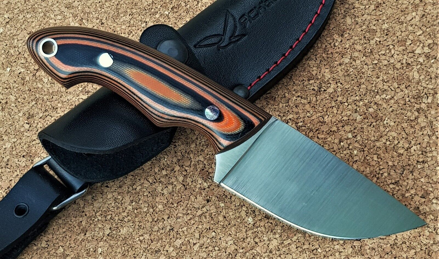 H12MF Full Tang Outdoor Jagd Messer Yasniy Sokol Handarbeit HRC 61 Барс