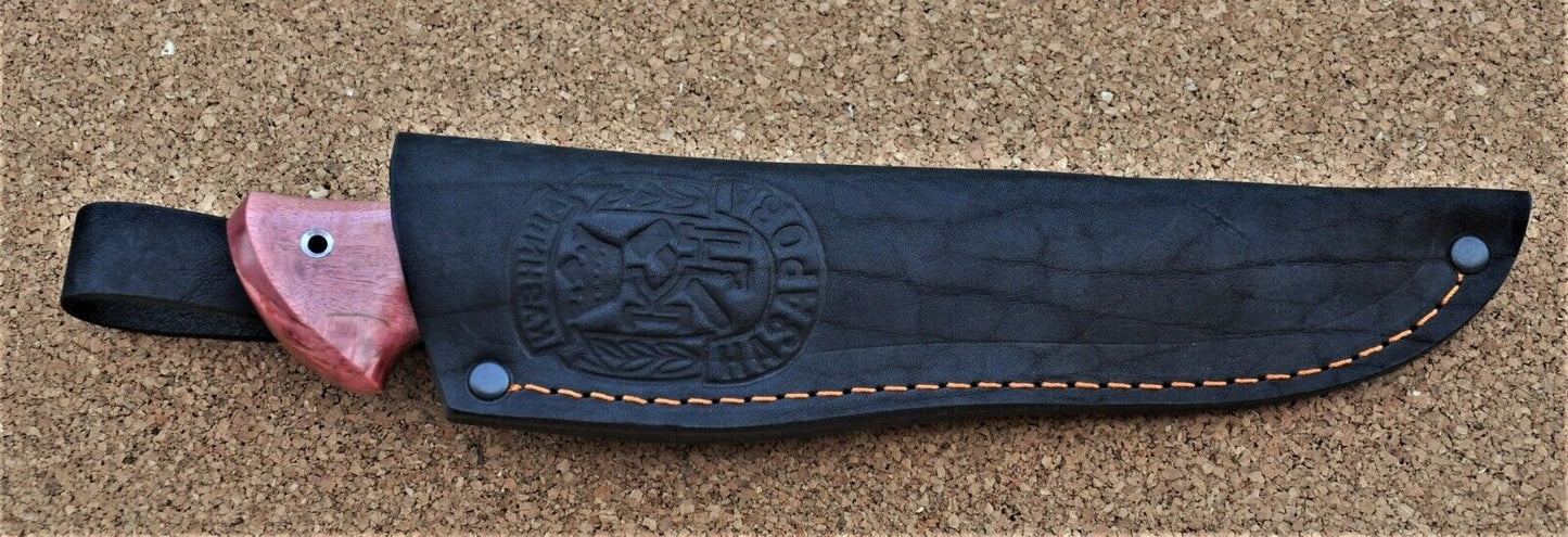 Damaszener Stahl Outdoor Jagd Damast Messer Nazarov Knives Handarbeit HRC62