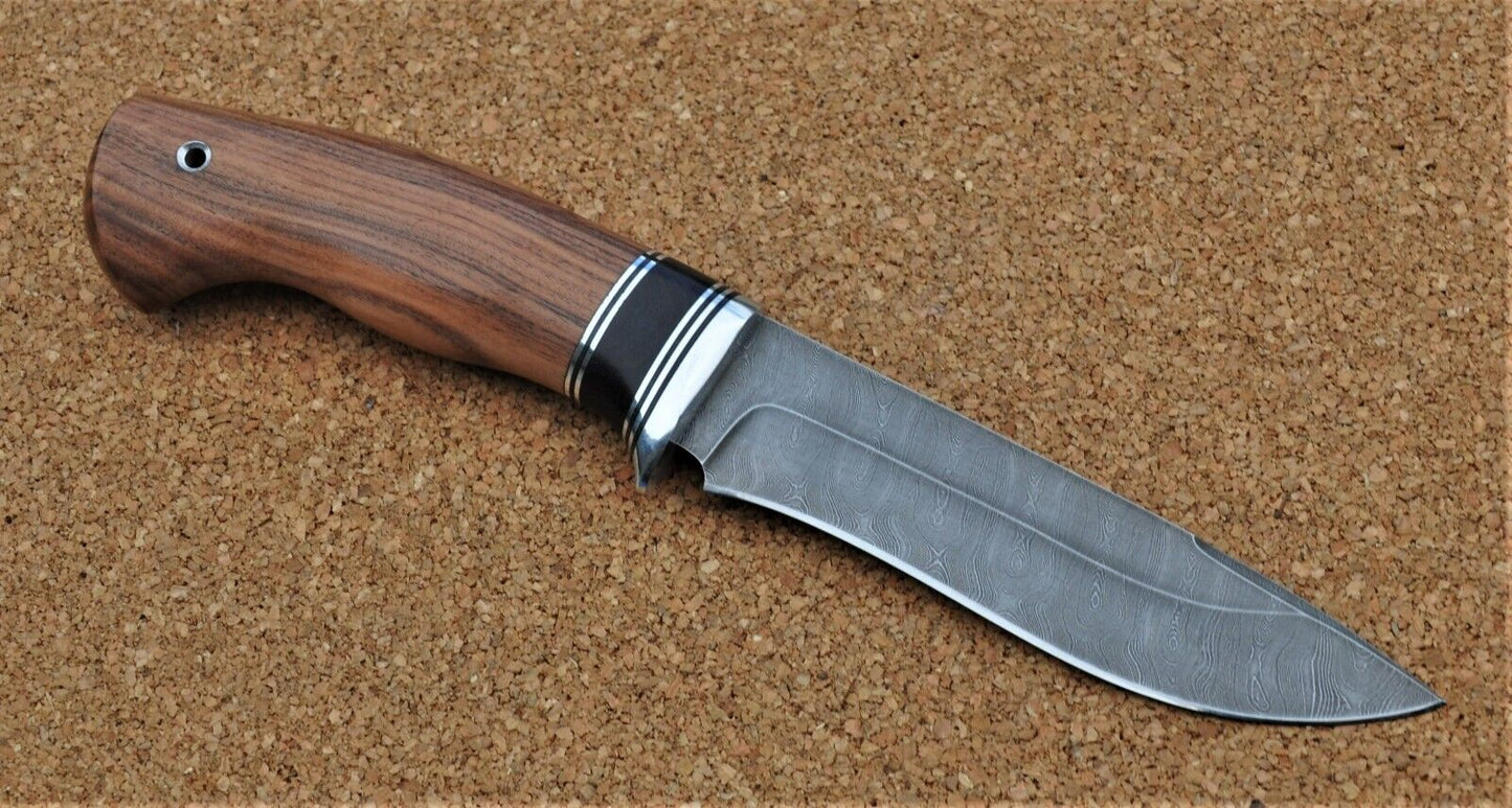 Damaszener Stahl Outdoor Jagdmesser Nazarov Knives Handarbeit
