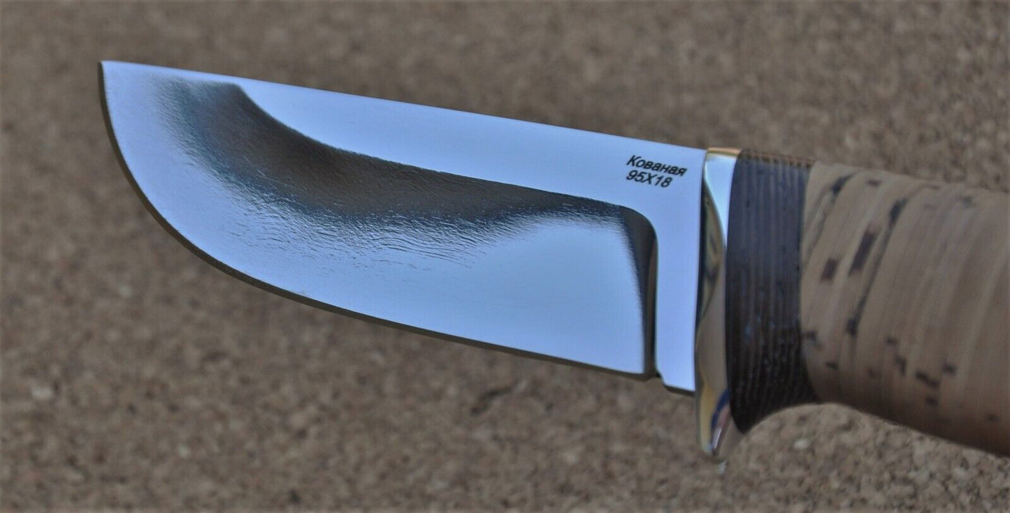 95H18 Stahl Rostfrei Outdoor Jagd Messer Handarbeit Nazarov Knives