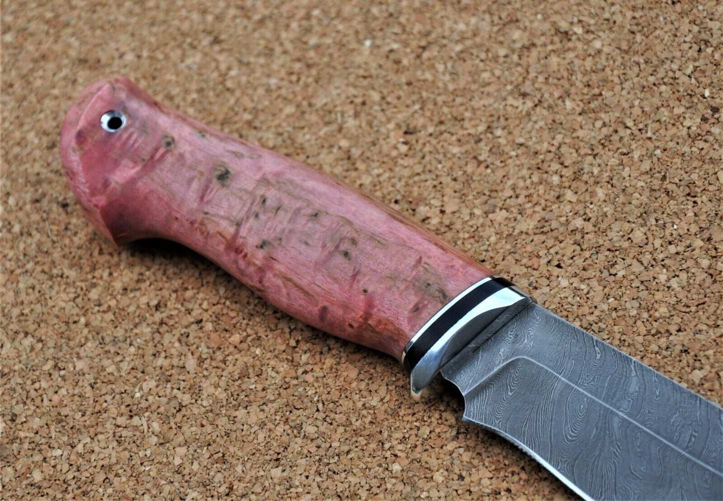 Damaszener Stahl Outdoor Jagd Damast Messer Nazarov Knives Handarbeit HRC62
