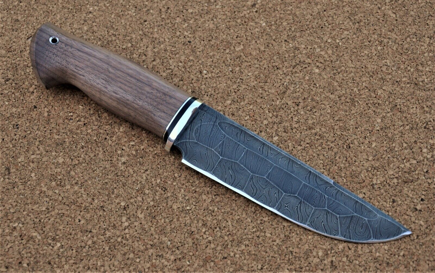Damaszener Stahl Outdoor Jagd Damast Messer Nazarov Knives Handarbeit HRC62