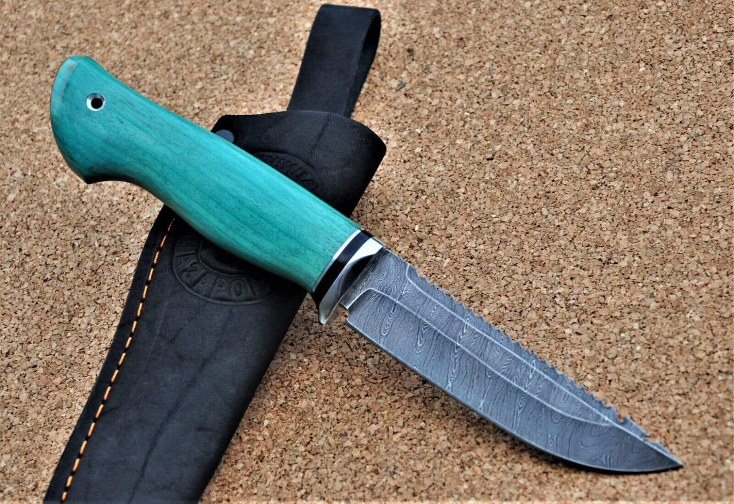 Damaszener Stahl Outdoor Jagd Damast Messer Nazarov Knives Handarbeit HRC62