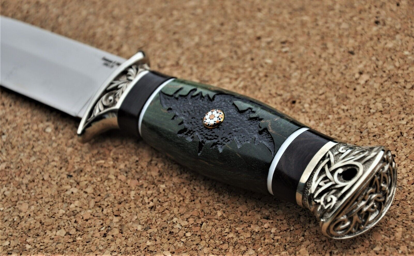 S390 Stahl ROSTFREI Outdoor Messer Nazarov Knives Handarbeit HRC70 Лидер